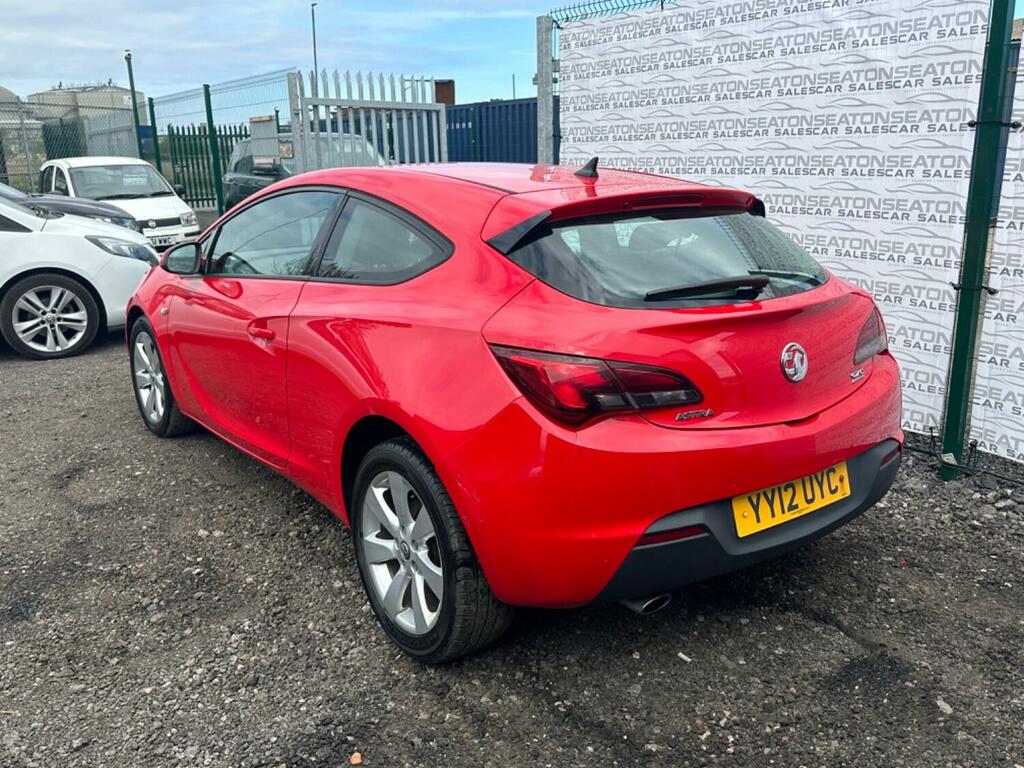 Vauxhall Astra GTC 1.6 T 16V Sport 201212 YY12UYC Red #3
