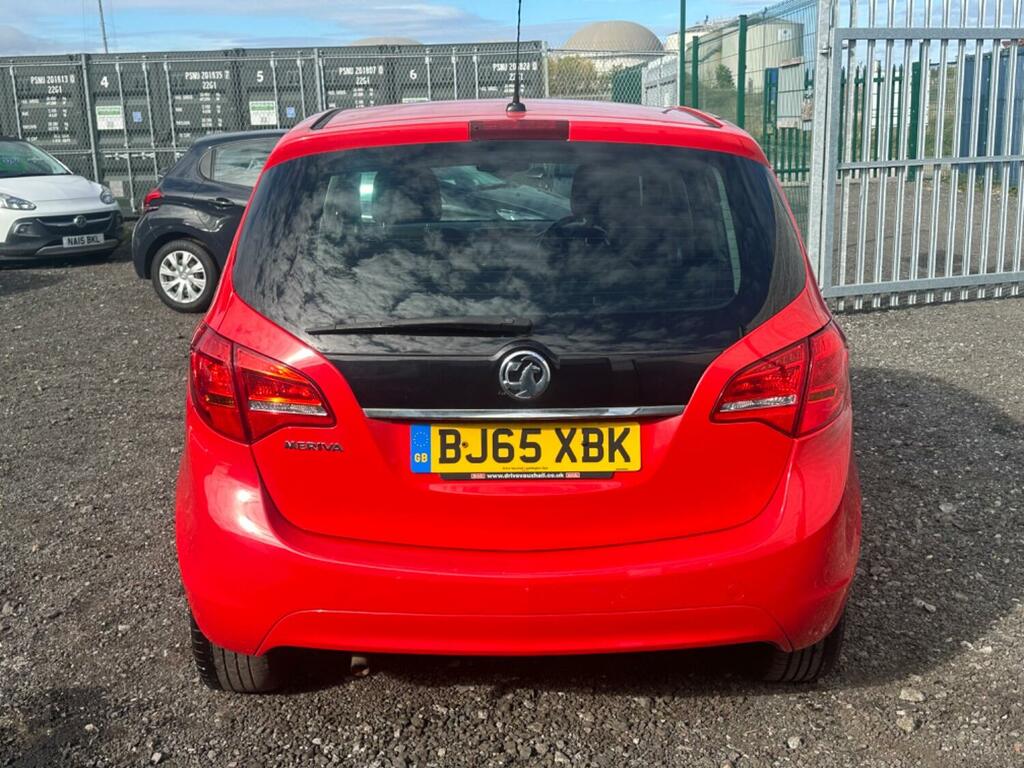 Vauxhall Meriva 1.4 I Life 201565 BJ65XBK Red #5
