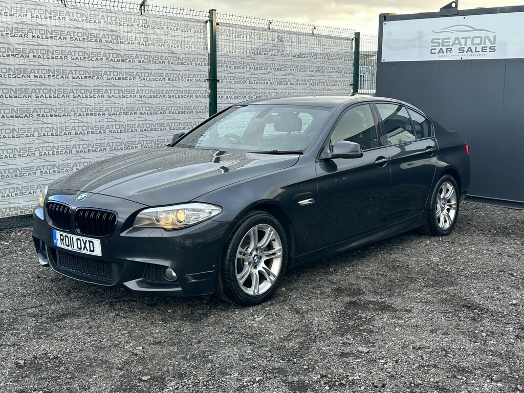 BMW 5 Series 2.0 520D M Sport Saloon 201111 Grey #3