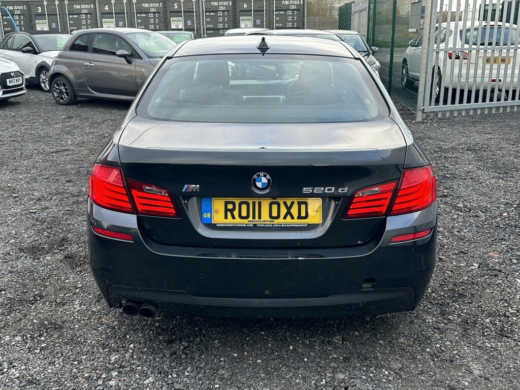 BMW 5 Series 2.0 520D M Sport Saloon 201111 Grey #5