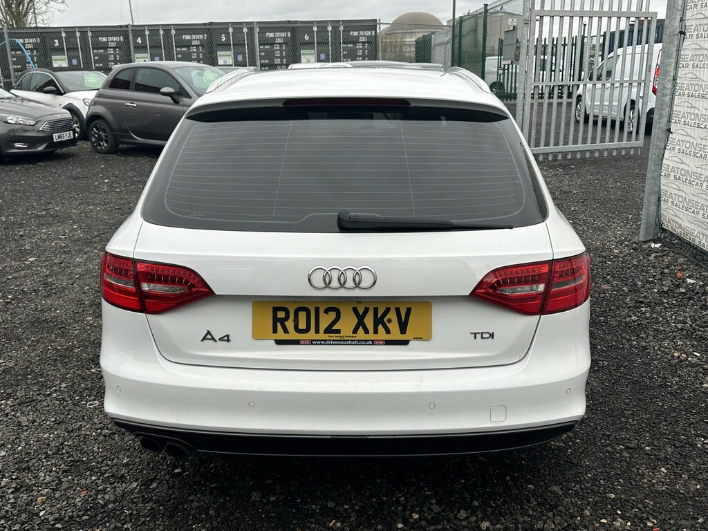 Audi A4 Avant 2.0 Tdi S Line 201212 White #4