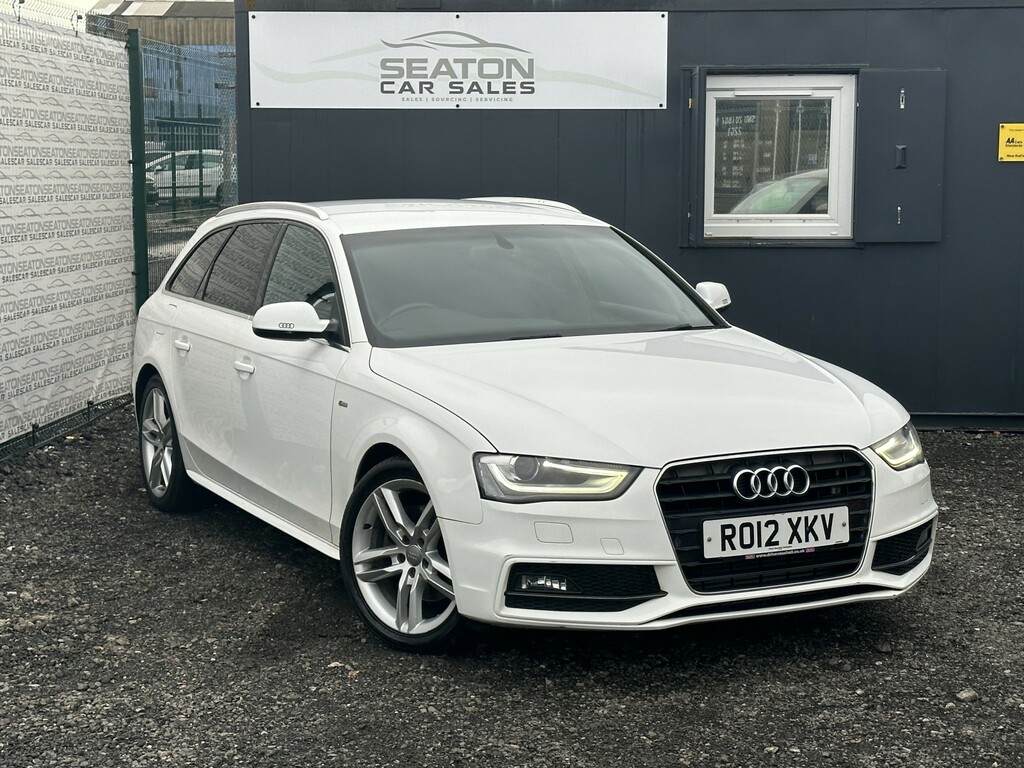 Audi A4 Avant 2.0 Tdi S Line 201212 White