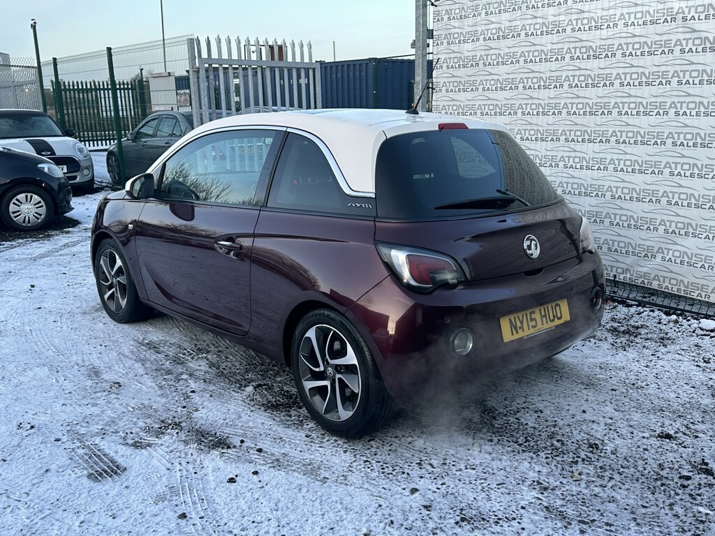 Vauxhall Adam 1.0 I Turbo Ecoflex Glam 201515 NY15HUO Red #3