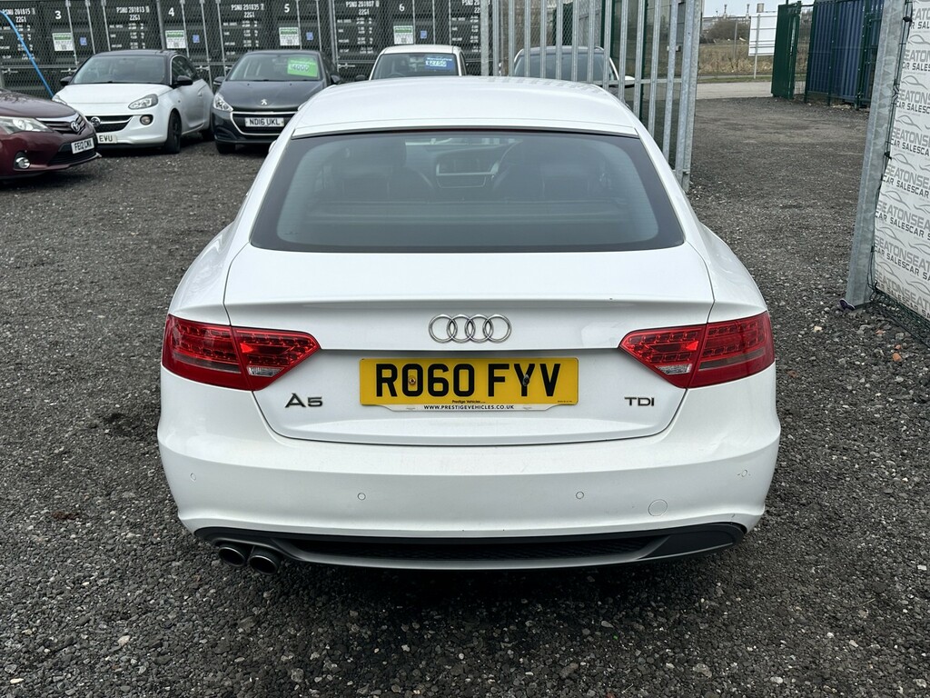 Audi A5 2.0 Tdi S Line 201060 RO60FYV White #6