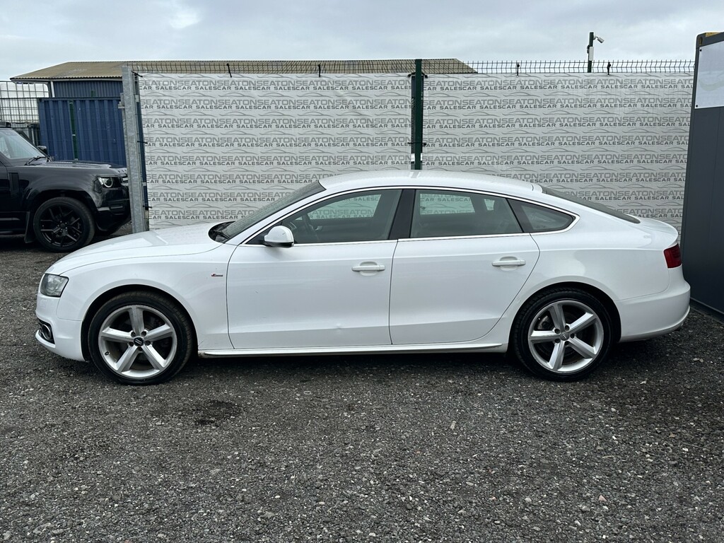 Audi A5 2.0 Tdi S Line 201060 RO60FYV White #4