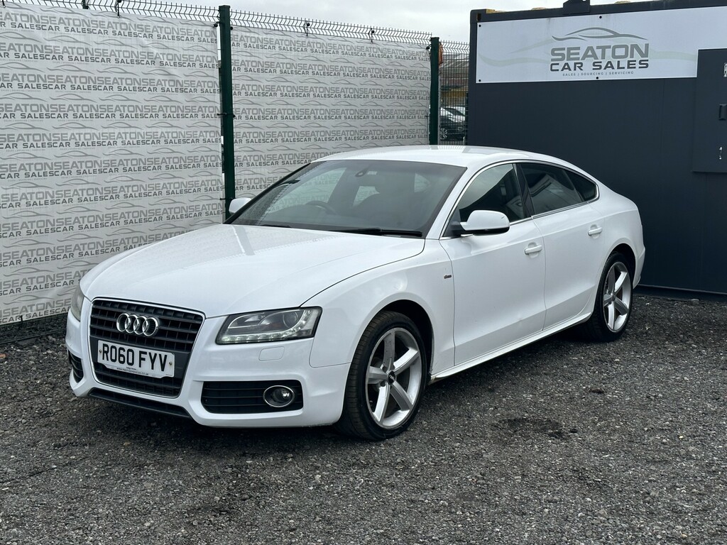 Audi A5 2.0 Tdi S Line 201060 RO60FYV White #5