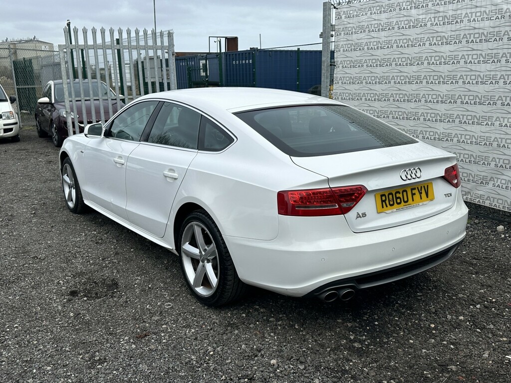 Audi A5 2.0 Tdi S Line 201060 RO60FYV White #3