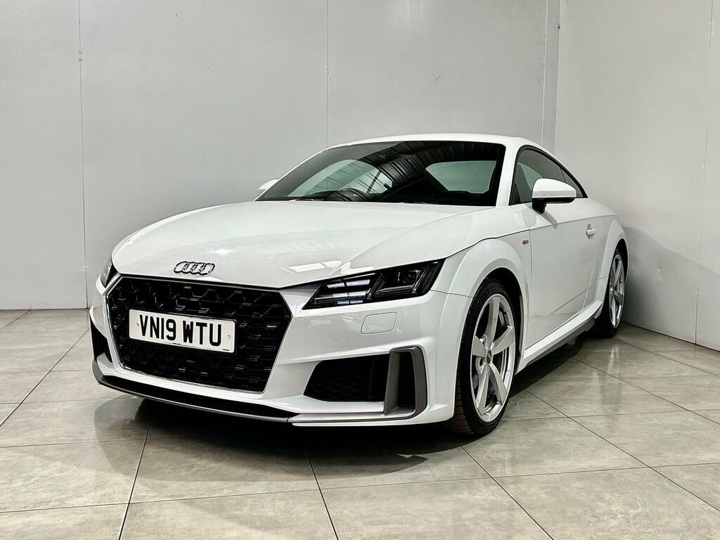 Audi TT 2.0 Tfsi 40 S Line S Tronic Euro 6 S S VN19WTU White #5