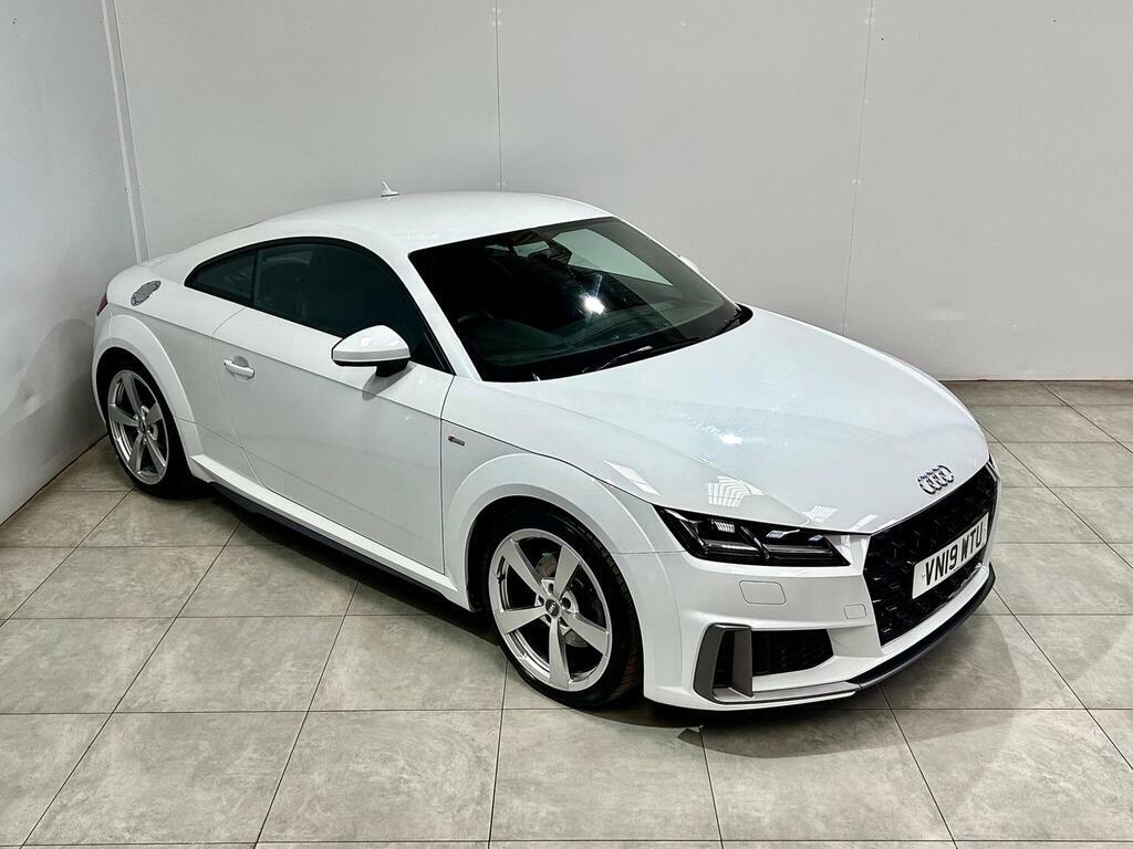 Audi TT 2.0 Tfsi 40 S Line S Tronic Euro 6 S S VN19WTU White #2