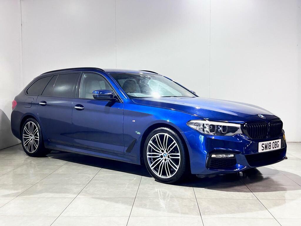 BMW 5 Series 2.0 520D M Sport Touring Euro 6 S S Blue