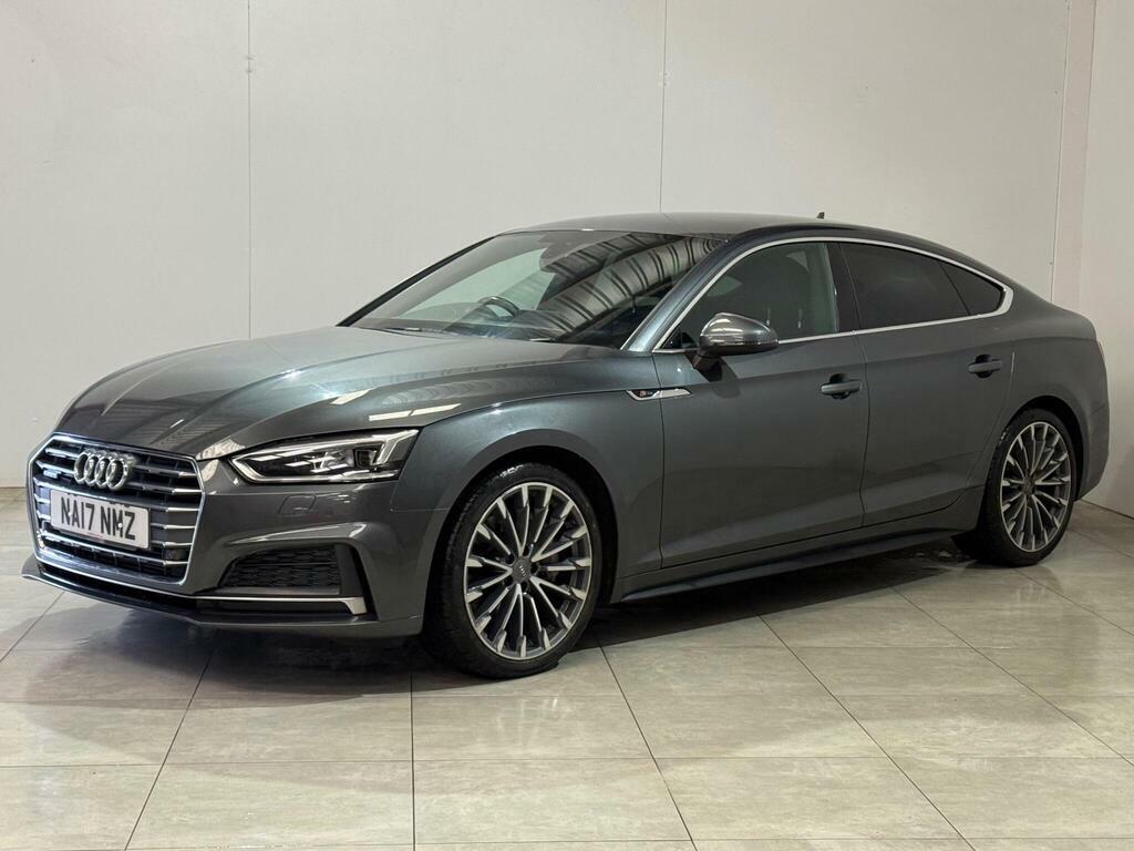 Audi A5 2.0 Tfsi S Line Sportback S Tronic Quattro Euro 6 NA17NMZ Grey #4