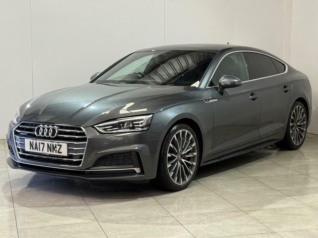 Audi A5 2.0 Tfsi S Line Sportback S Tronic Quattro Euro 6 NA17NMZ Grey #3