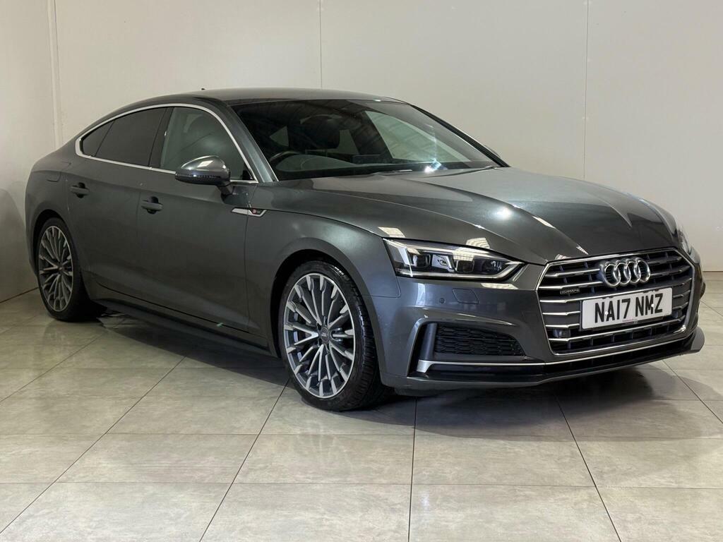 Audi A5 2.0 Tfsi S Line Sportback S Tronic Quattro Euro 6 NA17NMZ Grey #5