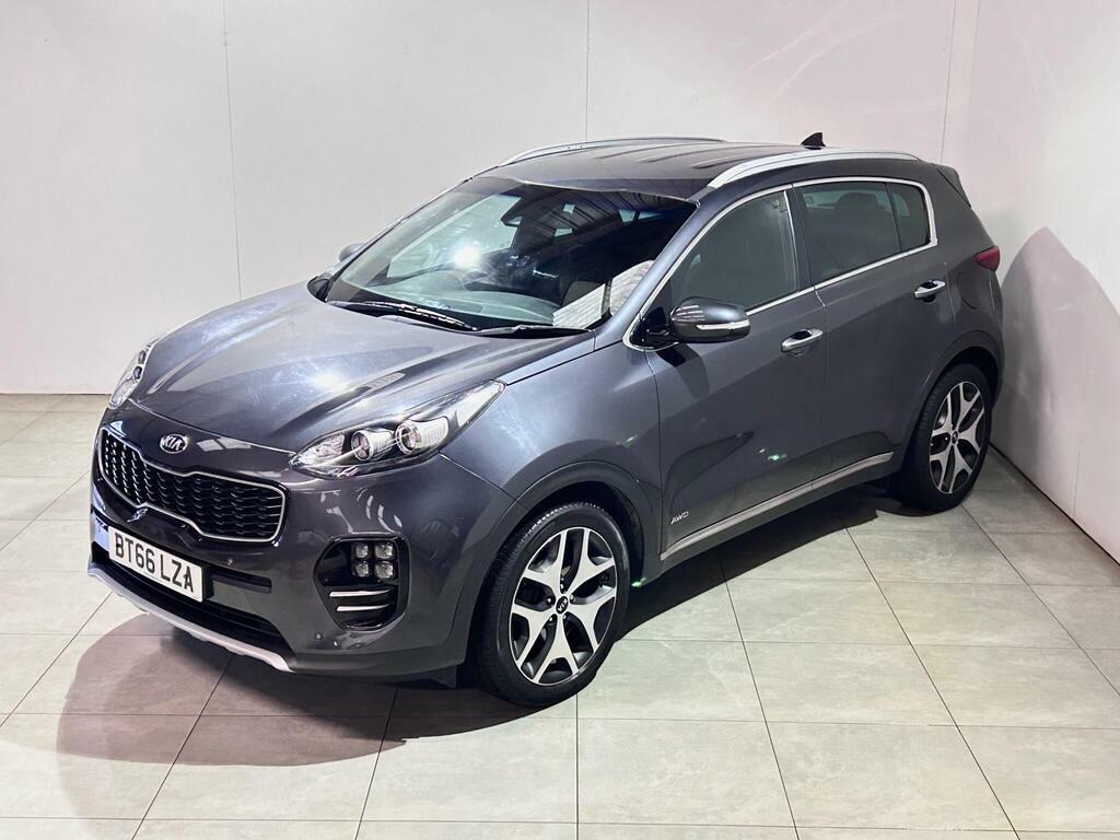 Kia Sportage 2.0 Crdi Gt-line Awd Euro 6 Silver #6