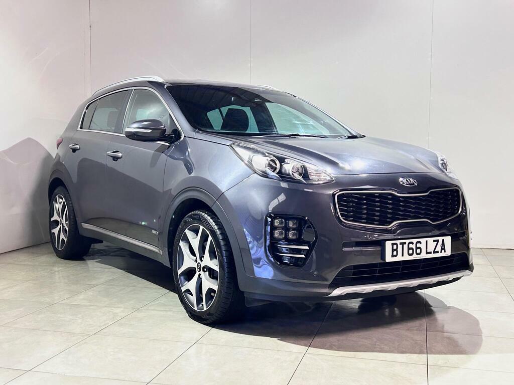 Kia Sportage 2.0 Crdi Gt-line Awd Euro 6 Silver #3