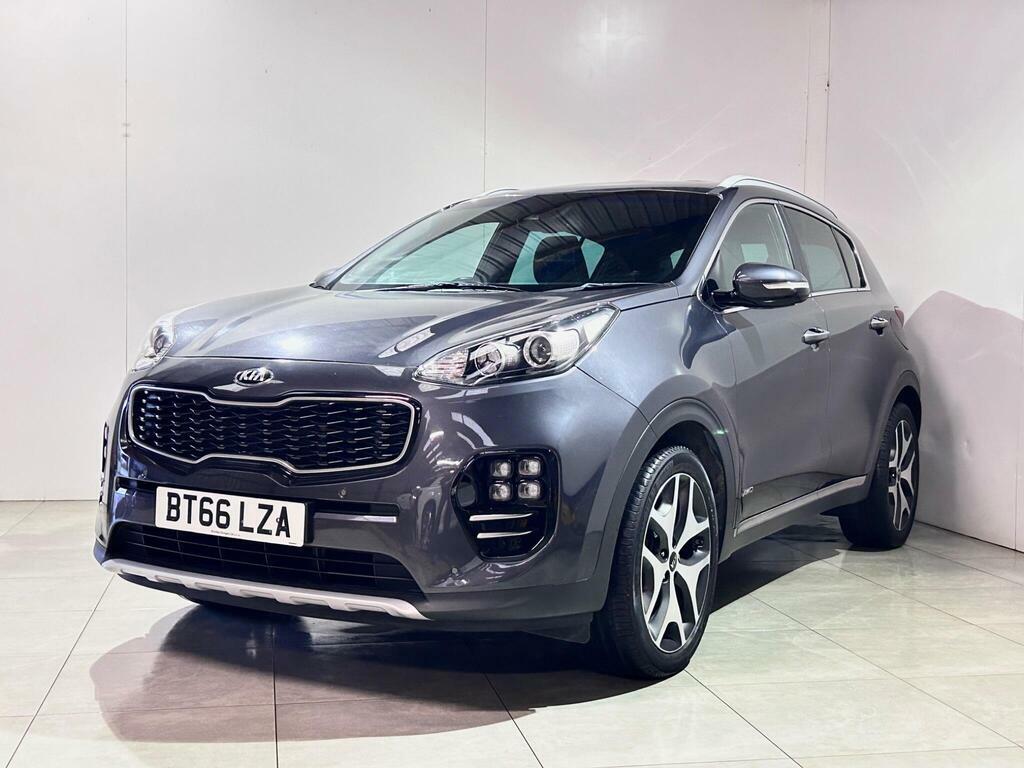 Kia Sportage 2.0 Crdi Gt-line Awd Euro 6 Silver #5