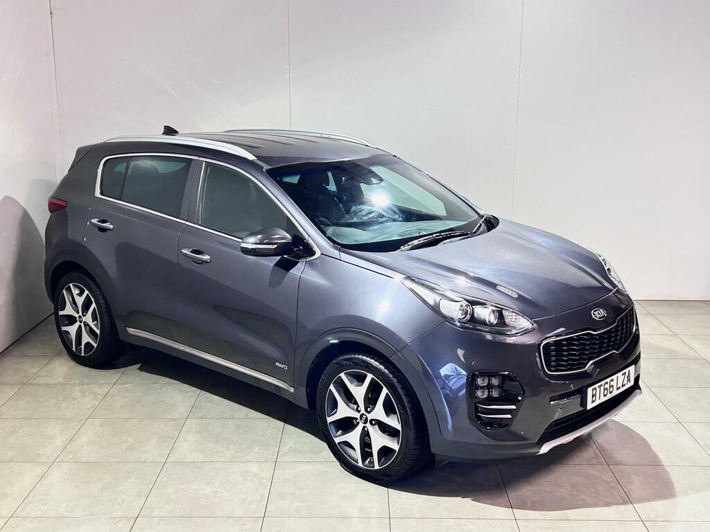 Kia Sportage 2.0 Crdi Gt-line Awd Euro 6 Silver #2