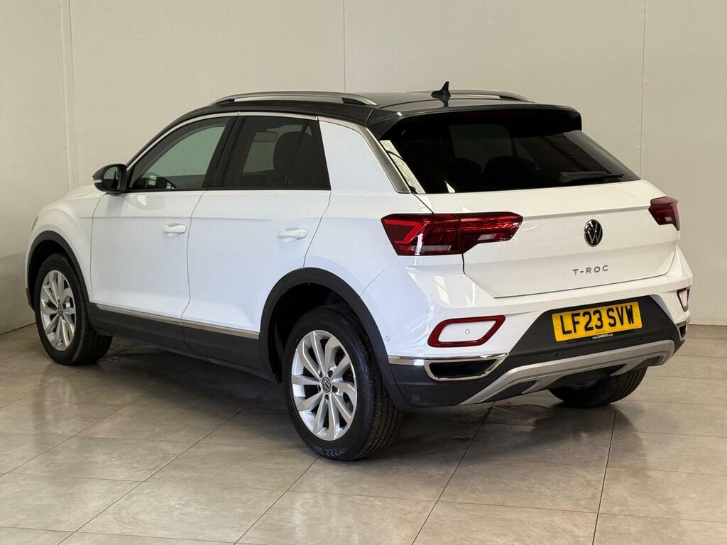 Volkswagen T-Roc 1.5 Tsi Style Dsg Euro 6 S S LF23SVW White #4