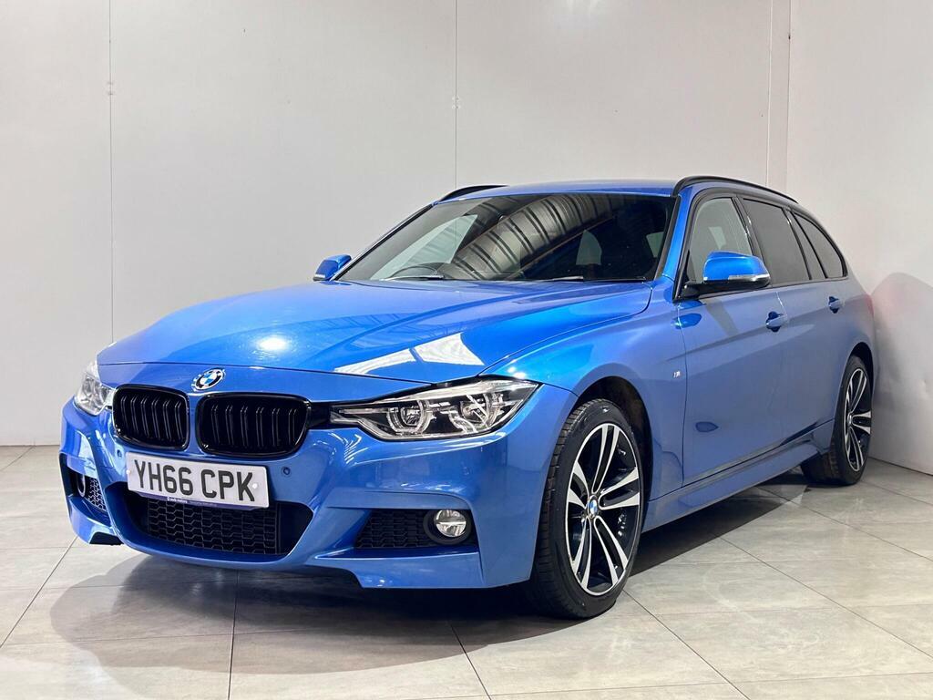 BMW 3 Series 2.0 320D M Sport Touring Xdrive Euro 6 S S YH66CPK Blue #6