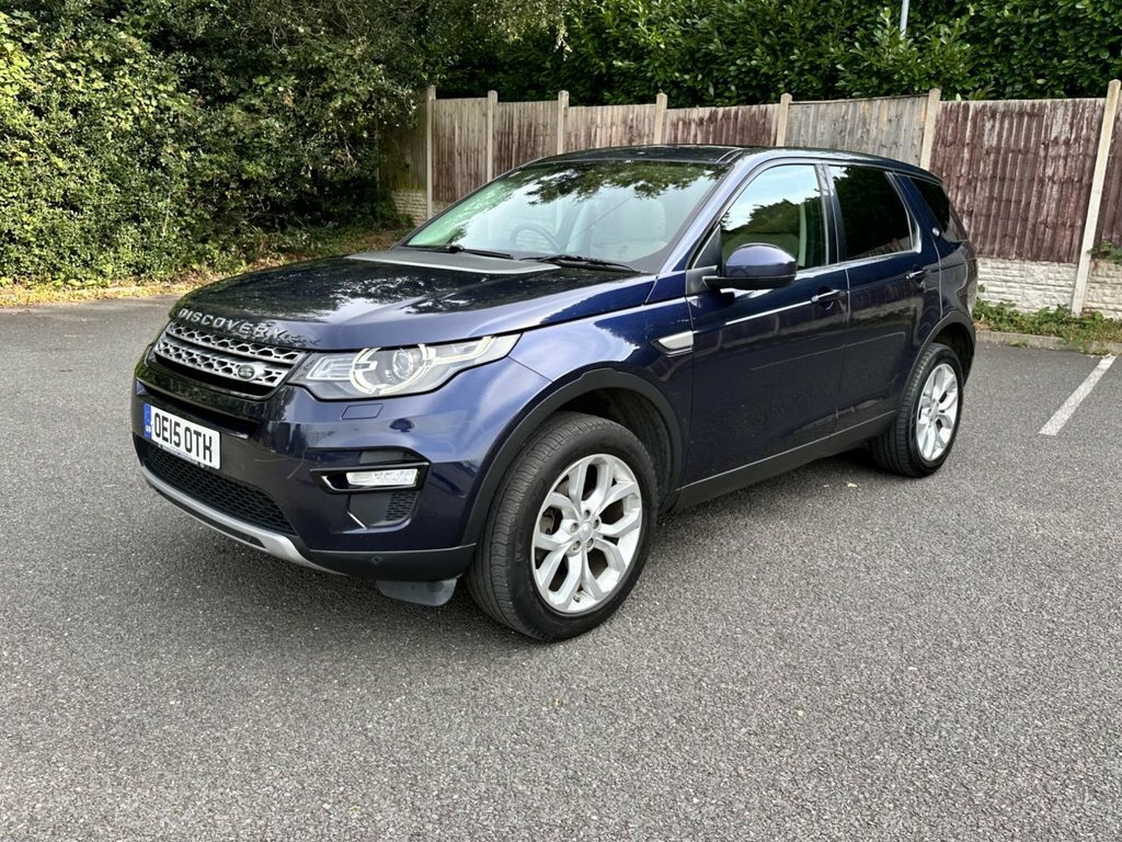 Land Rover Discovery Sport 2.2L Sd4 Hse Blue #2
