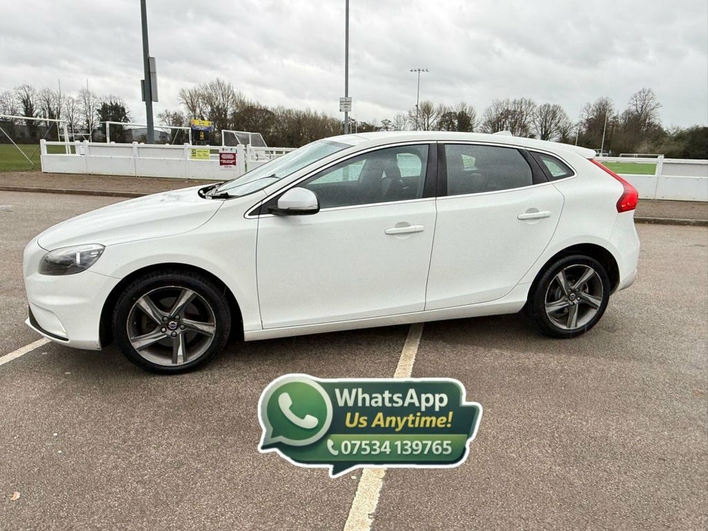 Volvo V40 2L R-design Nav BJ15NPU White #5