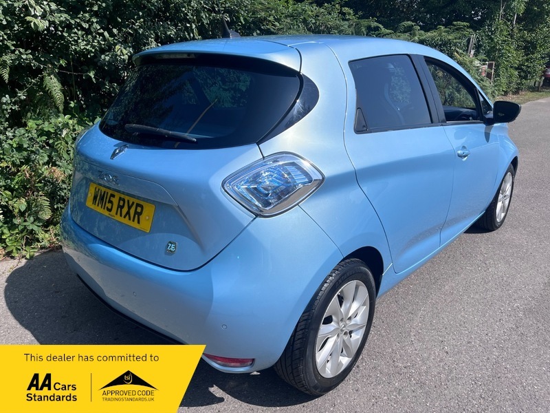 Renault Zoe Dynamique Intens Blue #3
