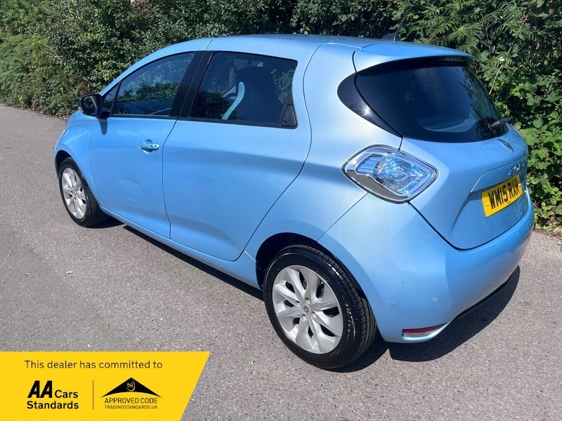 Renault Zoe Dynamique Intens Blue #4