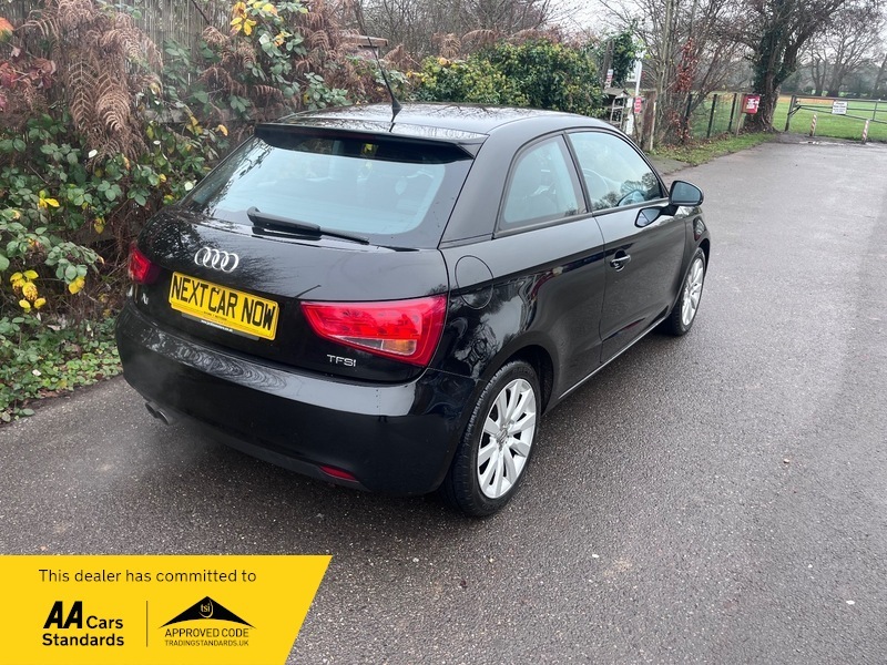 Audi A1 Tfsi Sport KM61VLA Black #3