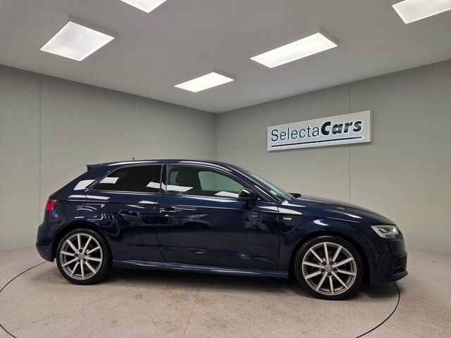 Audi A3 2.0 Tdi Black Edition Hatchback S Troni Blue #5