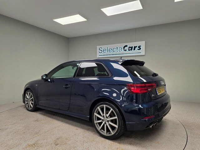 Audi A3 2.0 Tdi Black Edition Hatchback S Troni Blue #2