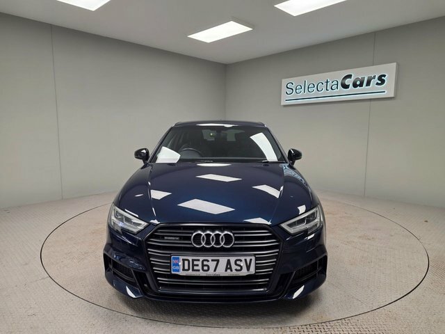 Audi A3 2.0 Tdi Black Edition Hatchback S Troni Blue #3