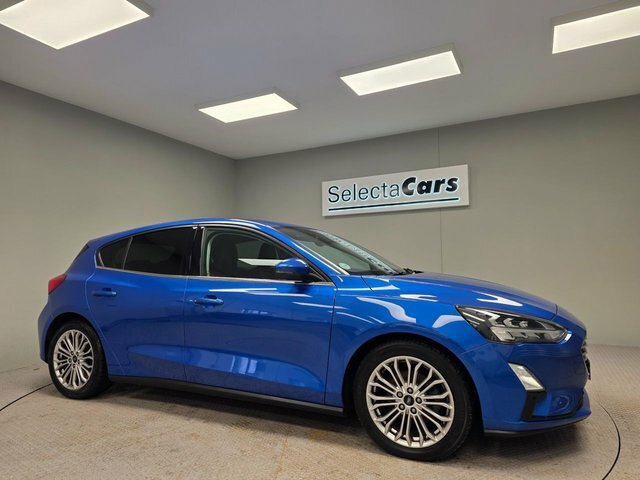 Ford Focus 1.0T Ecoboost Mhev Titanium X Edition Hatchback ND21KLC Blue #4
