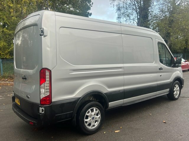 Ford Transit Custom 350 Ecoblue Mhev Trend WM21NKK Silver #3