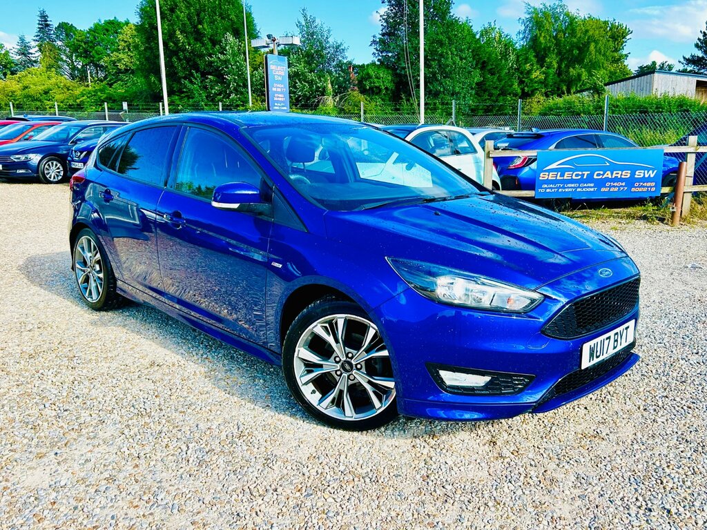 Ford Focus 1.0T Ecoboost St-line Hatchback Blue