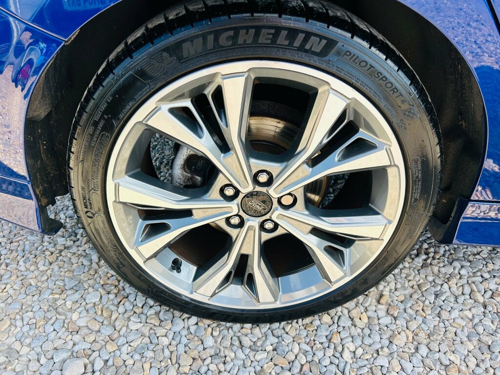Ford Focus 1.0T Ecoboost St-line Hatchback WU17BYT Blue #3