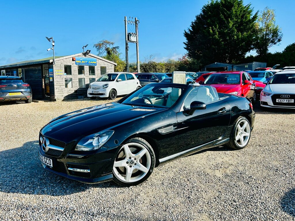 Mercedes-Benz SLK 2.1 Slk250 Cdi Blueefficiency Amg Sport Convertibl Black #6