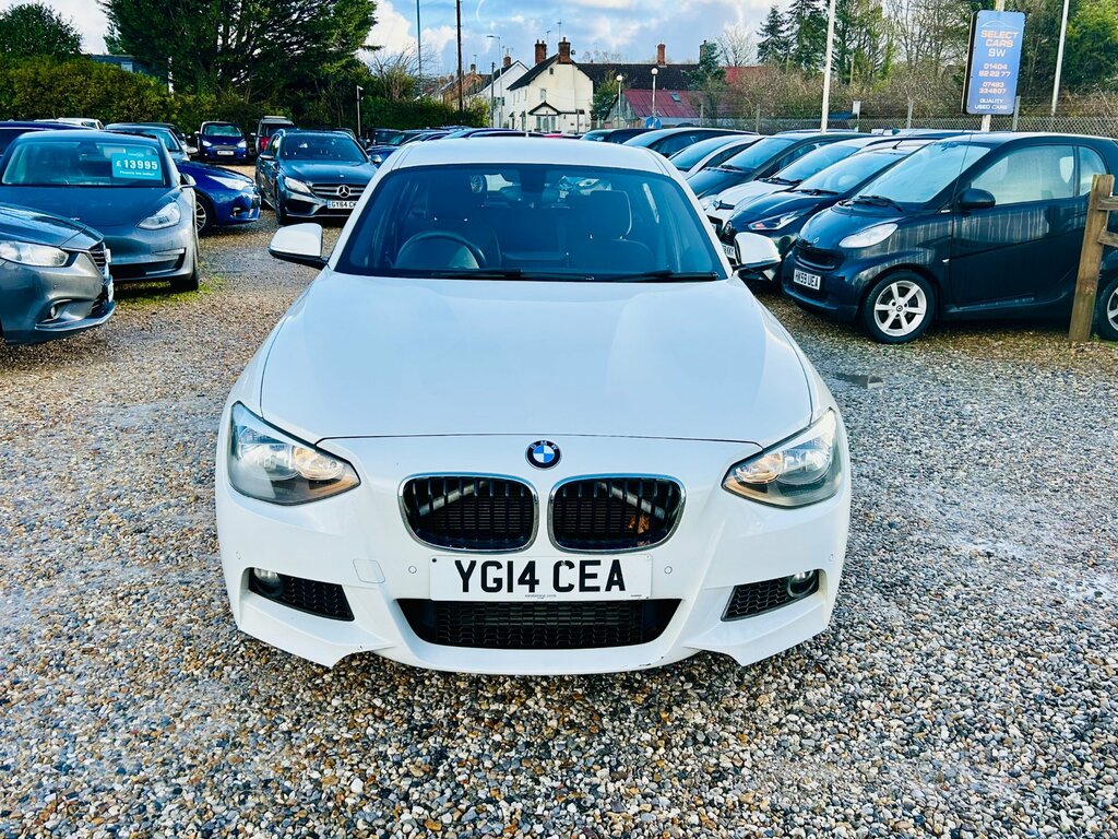 BMW 1 Series 2.0 125D M Sport Hatchback Euro YG14CEA White #4
