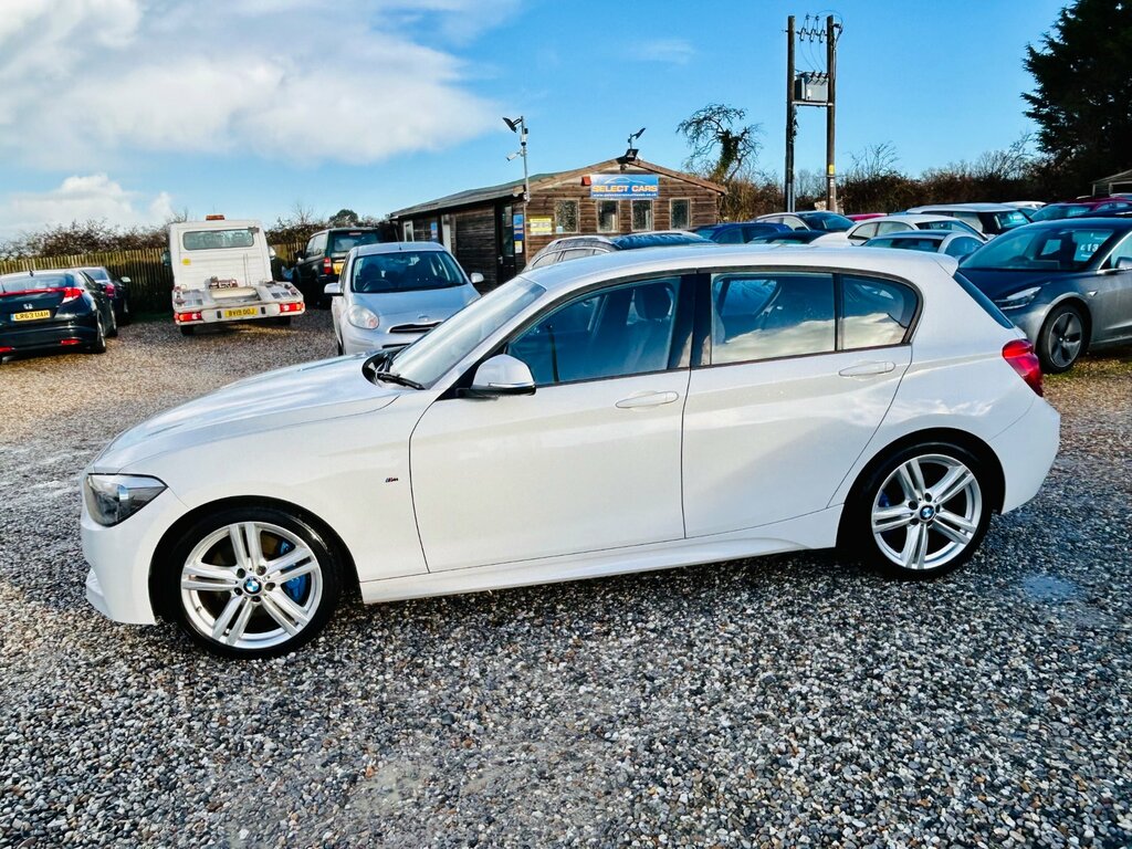 BMW 1 Series 2.0 125D M Sport Hatchback Euro YG14CEA White #6