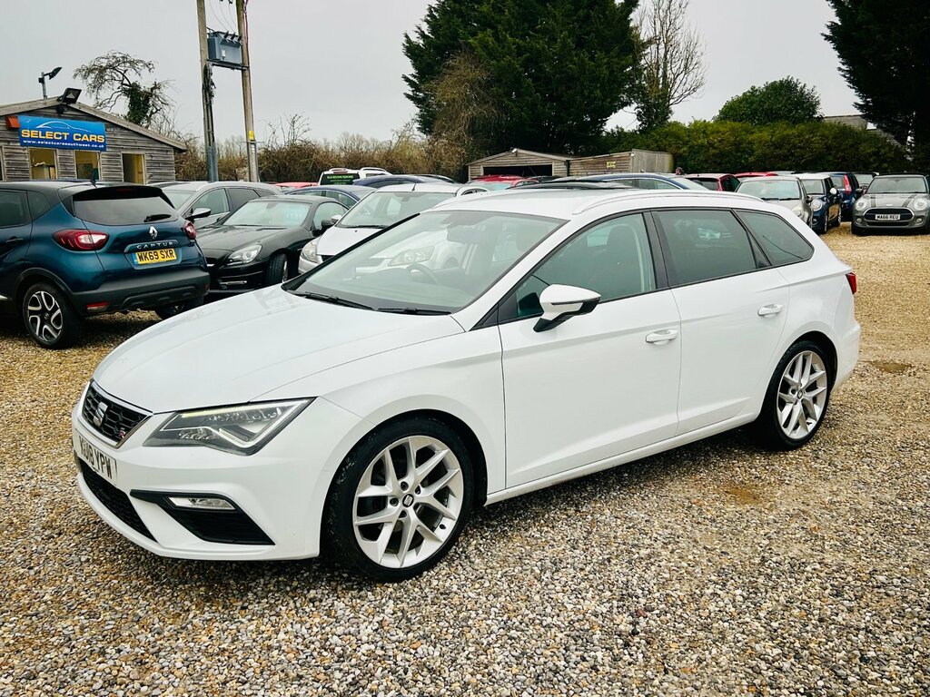 Seat Leon 1.4 Tsi Fr Technology St Euro 6 KU18YPW White #5
