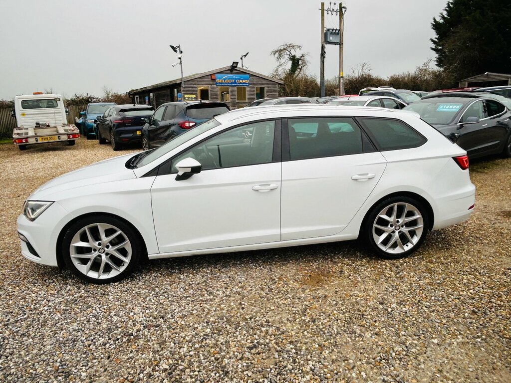 Seat Leon 1.4 Tsi Fr Technology St Euro 6 KU18YPW White #6