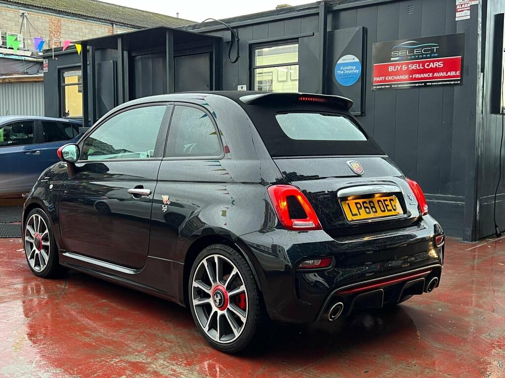 Abarth 595 1.4 T-jet Turismo 70Th Cabrio Euro 6 Black #5