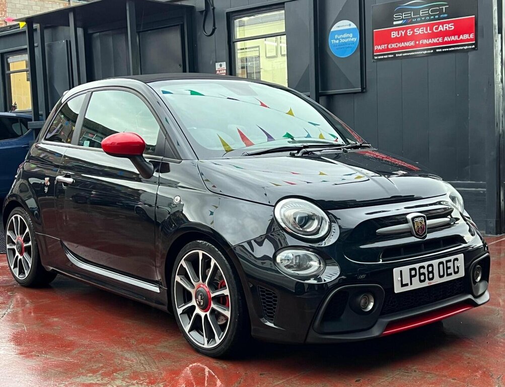 Abarth 595 1.4 T-jet Turismo 70Th Cabrio Euro 6 Black