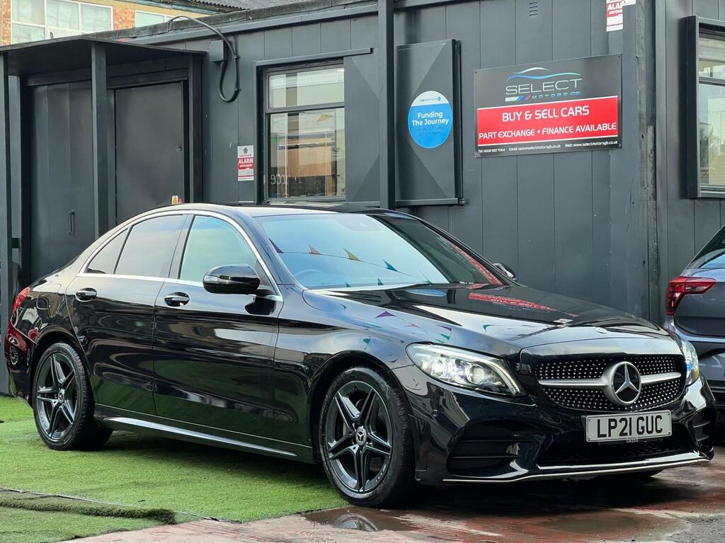 Mercedes-Benz C Class 2.0 C220d Amg Line Edition G-tronic Euro 6 Ss Black