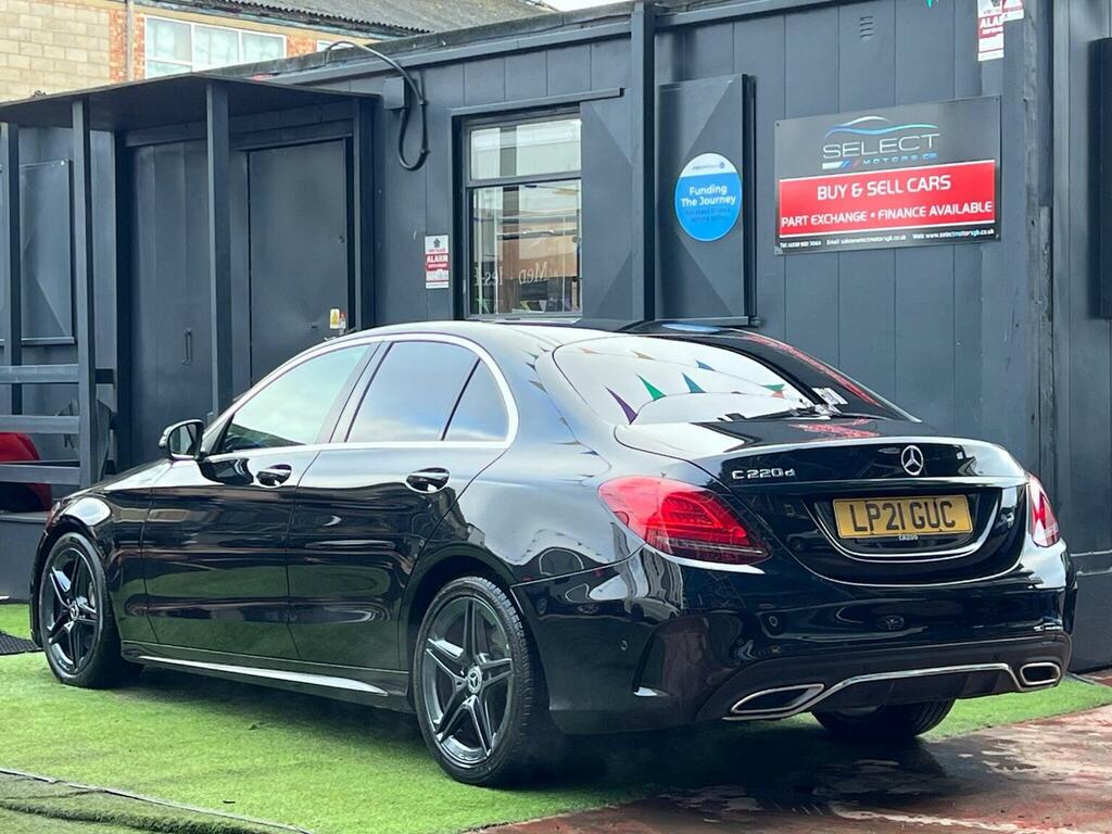 Mercedes-Benz C Class 2.0 C220d Amg Line Edition G-tronic Euro 6 Ss LP21GUC Black #4