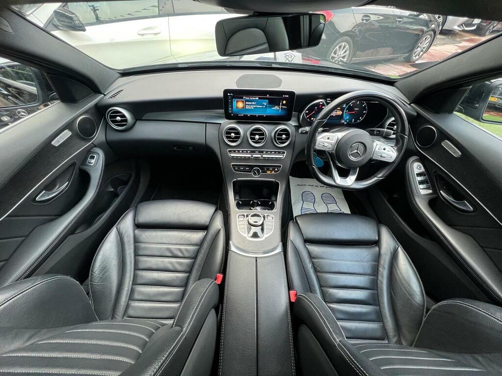 Mercedes-Benz C Class 2.0 C220d Amg Line Edition G-tronic Euro 6 Ss LP21GUC Black #2