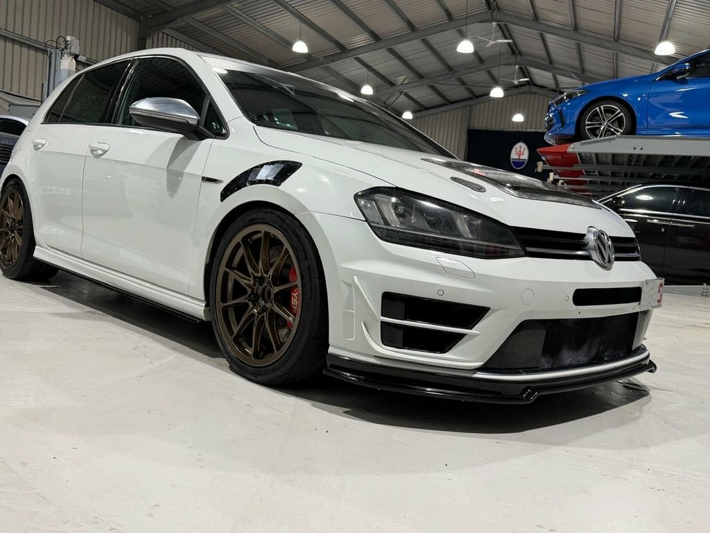 Volkswagen Golf 2.0 Tsi Bluemotion Tech R Hatchback Dsg CK65VKG White #4