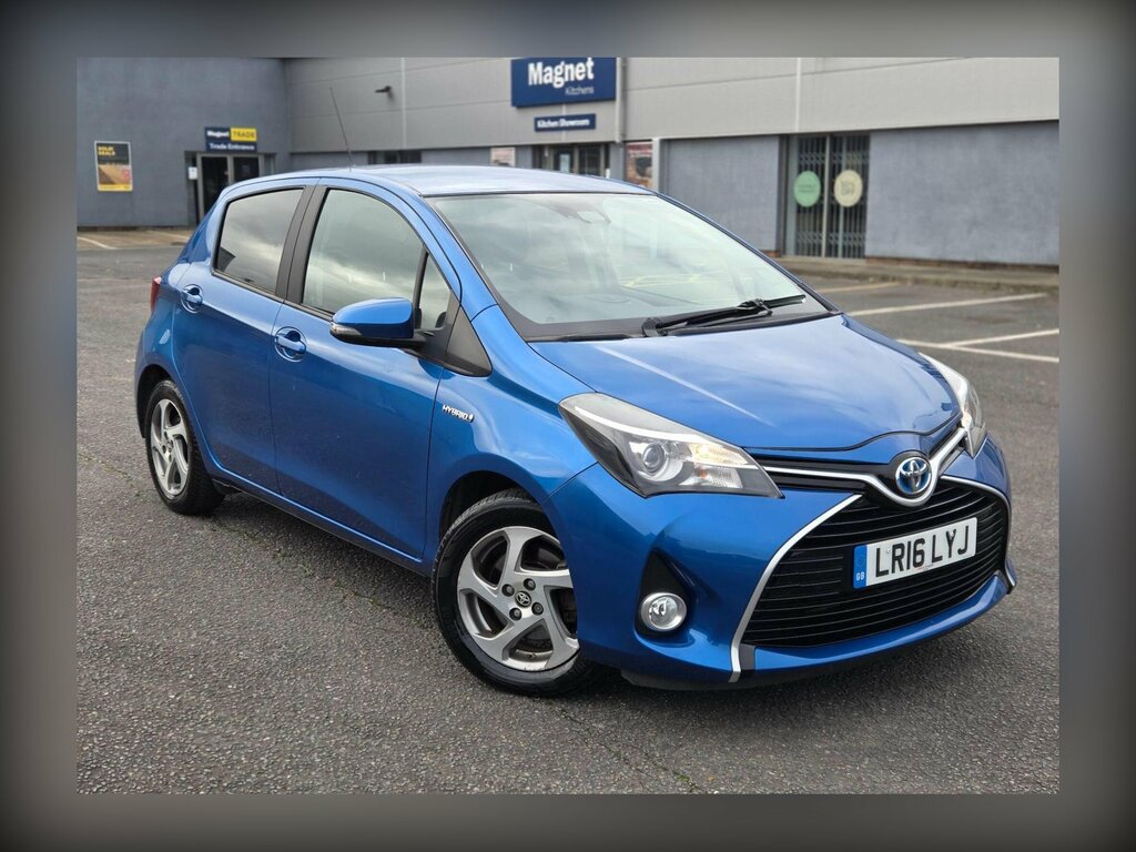 Toyota Yaris 1.5 Vvt-h Icon E-cvt Euro 6 Safety Sense LR16LYJ Blue #5