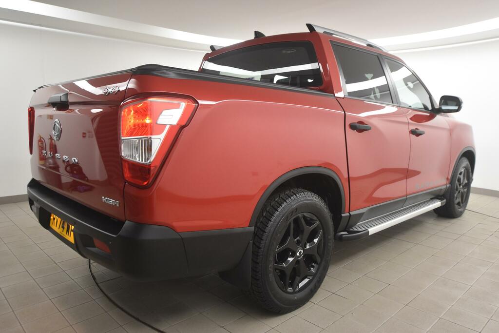 SsangYong Musso 2.2 Double Cab Pick Up Saracen Red #4