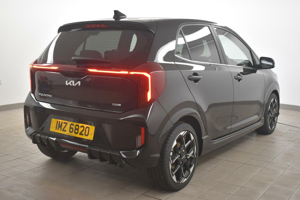 Kia Picanto 1.0 Gt-line S IMZ6820 Black #4