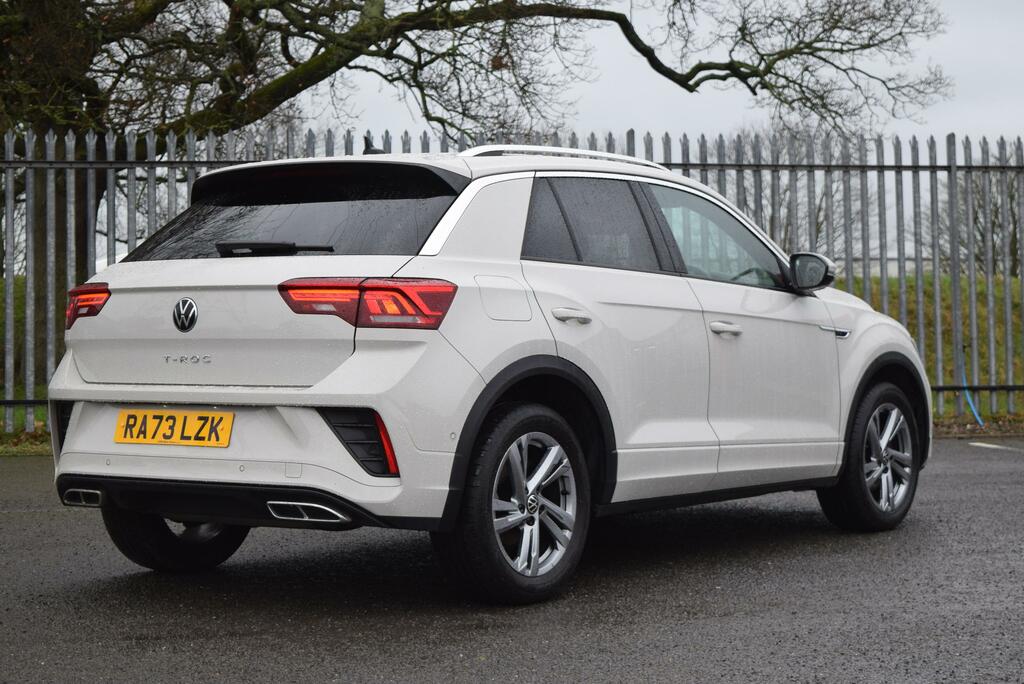 Volkswagen T-Roc 1.5 Tsi R-line Dsg RA73LZK Grey #4